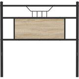 Zamjensko uzglavlje boja hrasta sonome 90 cm konstruirano drvo i čelik | shoptok.hr