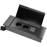 Stolna ugradbena utičnica 2 1XUSB-A 1xUSB-C 2xRJ45 ORNO u