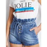 Fashion Hunters Custom blue shorts