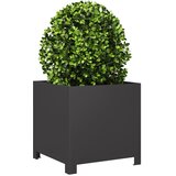  Vrtne sadilice 2 kom crne 40x40x40 cm čelične | shoptok.hr