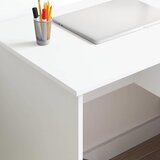 Stol s ladicama Bijelo 90 x 49 x 75 cm Konstruirano drvo | shoptok.hr