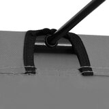  Kreveti za kampiranje 2 kom 180x60x19 cm tkanina i čelik sivi | shoptok.hr