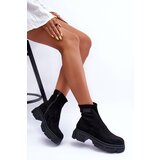 Boto Classic Suede Fleece Boots Black Vergilia | Shoptok.si