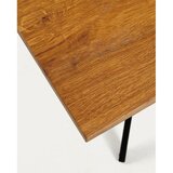 Kave Home Jedilna miza z mizno ploščo v hrastovem dekorju 90x160 cm Amethyst – | Shoptok.si