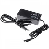 VHBW Polnilec za prenosnike Microsoft Surface Pro 3 / 4 / 5, dodaten USB izhod, 60W / 15V / 4A | Shoptok.si