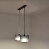 Viseći luster na sajli ALBA 2xE27/15W/230V siva | Eponuda.com