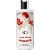 Apis Natural Cosmetics Creamy Strawberry hidratantni gel za tuširanje 300 ml | shoptok.hr