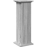 vidaXL Stalak za izložbu s pohranom boja hrasta 31x30x90 cm drveni | shoptok.hr