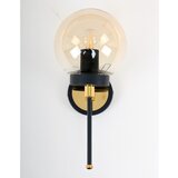 Squid Lighting Črna/v zlati barvi stenska svetilka ø 15 cm Tokyo – Cene