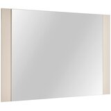 XORA STENSKO OGLEDALO, 100/70/2 cm steklo, leseni material Cene