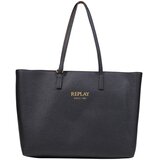 Replay Torbe PLAIN SYNTHETIC + VELVETY SYNTHETIC + CU FW01CA.000.A7243Y Črna Cene