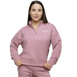 GymBeam Ženska dukserica Agile 1/2 Zip Woodrose M | Eponuda.ba