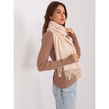 Wool Fashion Italia Scarf-AT-SZ-23185.62P-light beige | Shoptok.si