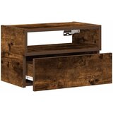  Zidni noćni ormarići 2 kom dimljeni hrast 45x26x28,5 cm | shoptok.hr