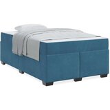  Konstrukcija postelje Temno modra 120 x 190 cm blago, (5000126642) | Shoptok.si
