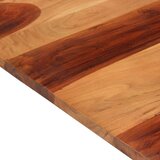 Stolna ploča od masivnog drva bagrema 25 - 27 mm 70 x 80 cm | shoptok.hr