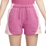Nike NSW AIR FLC MR SHORT Ženske kratke hlače, ružičasta, veličina