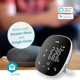 Nedis WIFISA20CBK-pametni monitor kvaliteta vazduha sa LED displejom SmartLife Wi-Fi | Eponuda.com