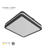  LED PLAFONJERA NORA 18W CCT CRNA IP65 | Eponuda.com