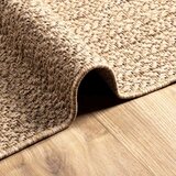  Rug "ZIZUR" Bež 100x200 cm Juta videz Notranje in zunanje | Shoptok.si
