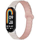 INF Silikonski magnetni pašček za Xiaomi Mi Band 8/9/10 NFC, 14mm Pink, (5000264342) | Shoptok.si