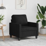  Fotelja crna 60 cm Tkanina | Eponuda.com