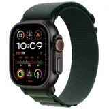 Watch Ultra2 v2 Cellular 49mm Black Titanium Case with Black Loop – M/L