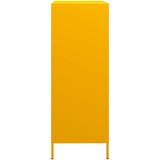  Visoka komoda boja senfa 39x35x103,5 cm čelična | shoptok.hr