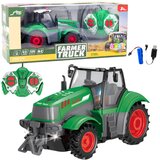 Traktor na daljinsko upravljanje farmer Truck 1:24 - zeleni Cene