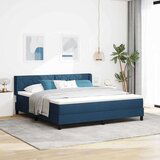  Boxspring krevet s madracem s madracem Plava 180 x 200 cm Cijene