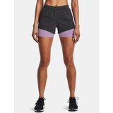 Under Armour Shorts UA Iso-Chill Run 2N1 Short-GRY - Women | Shoptok.si