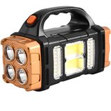  Solarna LED Kamperska Baterija s Powerbankom SR - 40475 - Zlatna / Crna KP40475 Cene