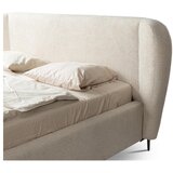 Makamii Bež tapecirani bračni krevet s podnicom 140x200 cm Makana – | shoptok.hr