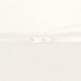 Jastučić za noge Jednobojno Bijelo 68 x 25 x 21,5 cm PU pjena | shoptok.hr