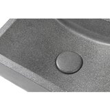 Sapho Tamno sivi betonski umivaonik za WC 40x22 cm Crest – | shoptok.hr