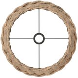  Sjenilo za stropnu svjetiljku smeđe Ø45x28 cm od pruća | shoptok.hr