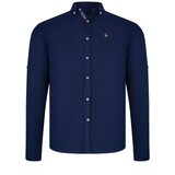 Dewberry G674 MEN'S SHIRT-PLAIN NAVY BLUE Cijene