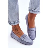 Boto Women's Suede Moccasins Blue Lenvie | shoptok.hr