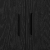  Nočne omarice Črn hrast Inženirski les 103 x 41 x 40 cm, (22008210) | Shoptok.si