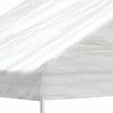  Sjenica s krovom bijela 11,15 x 2,28 x 2,69 m polietilen | shoptok.hr