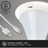 BRILONER 7420016 - LED punjiva dodirna stona lampa sa prigušiva, LED/4W/5V 3000K, bela | Eponuda.com