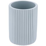 Tendance Čaša za četkice pruge polyresin svetlo plava Cene