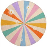 Mila Home Pralna otroška preproga ø100 cm Rainbow Daisy – | Shoptok.si