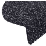 vidaXL samoljepljivi otirači za stepenice 5 kom crni 56x17x3 cm | shoptok.hr