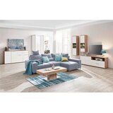 Hom`in SEDEŽNA GARNITURA, gladka tkanina siva | Shoptok.si
