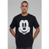 Mister Tee Disney 100 Mickey Face Oversize Men's T-Shirt Black Cene
