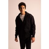 DEFACTO Boxy Fit Crew Neck Soft Fluffy Cardigan cene