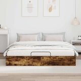  Ottomanska postelja Dimljeni oreh 193 x 120 x 25 cm, (5000142045) | Shoptok.si