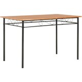 vidaXL Jedilna miza rjava 120x70x75 cm mediapan, (20625201) | Shoptok.si