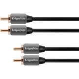  Kruger&Matz 1,0 m 2RCA-2RCA kabel | shoptok.hr